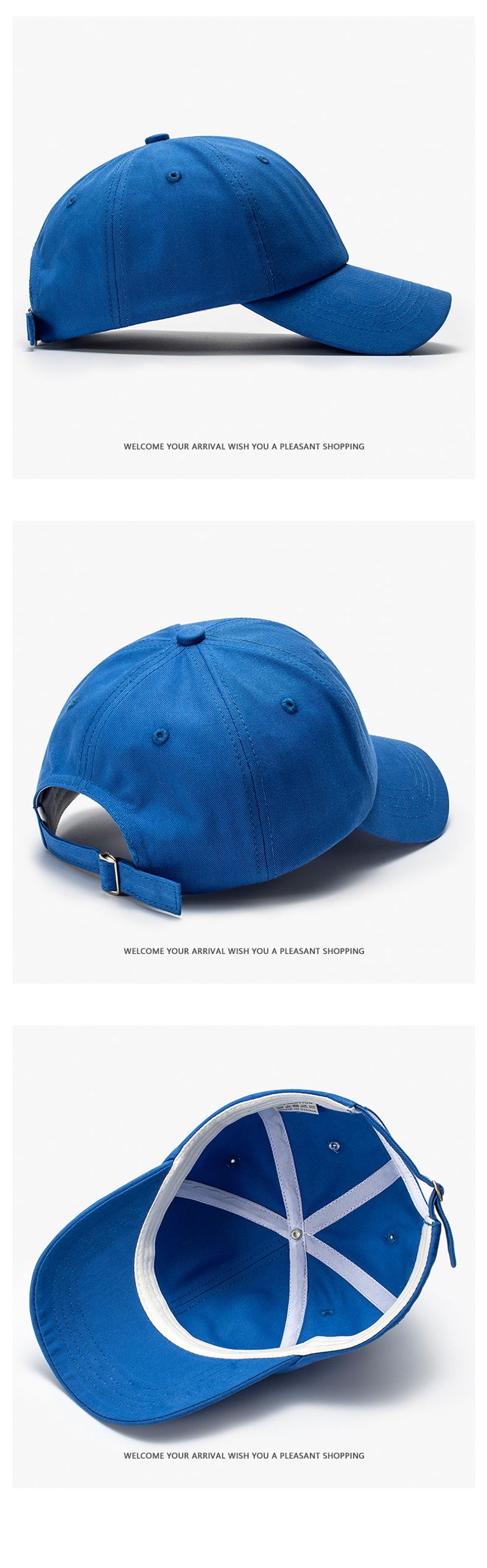 Unisex Soft Top Outdoor Sports Uomo Cotone Semplice All Match Viso Piccolo Traspirante Berretto da Baseball Donna_voghion.com