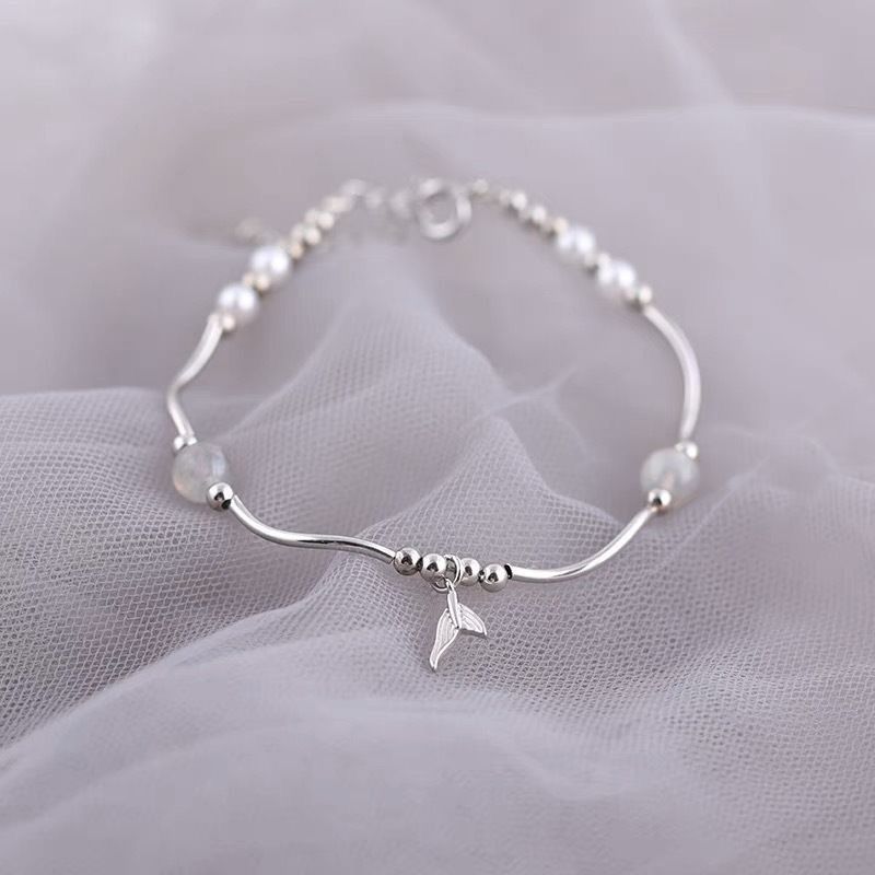 Fischschwanz-Design für Frauen, süßes doppellagiges Mobius-Armband, Nischenpersönlichkeit, vielseitiges Temperament-Armband_voghion.com