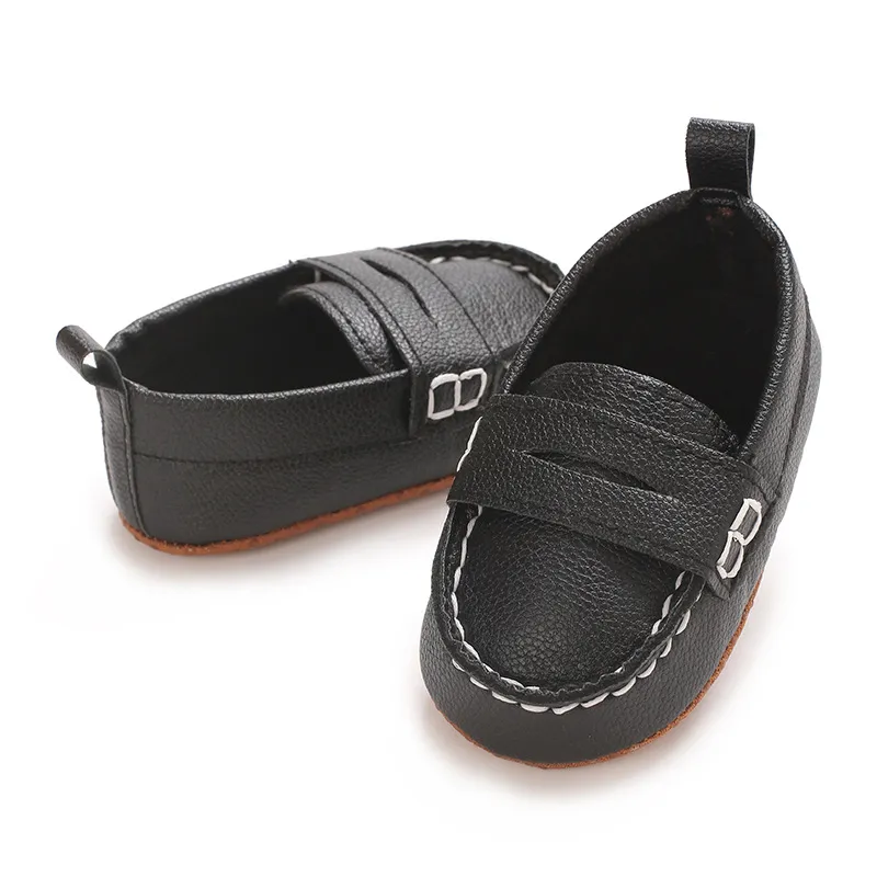Fashion Infant Casual for Baby Boys Loafers Newborn Happysteps Footwear Toddler Girls Soft Bottom Leather Shoes 0-18_voghion.com