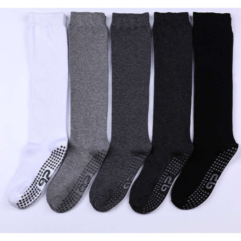 Cotton Mid Sole Anti Slip Calf Socks, Fitness Yoga Dance Sports Socks_voghion.com