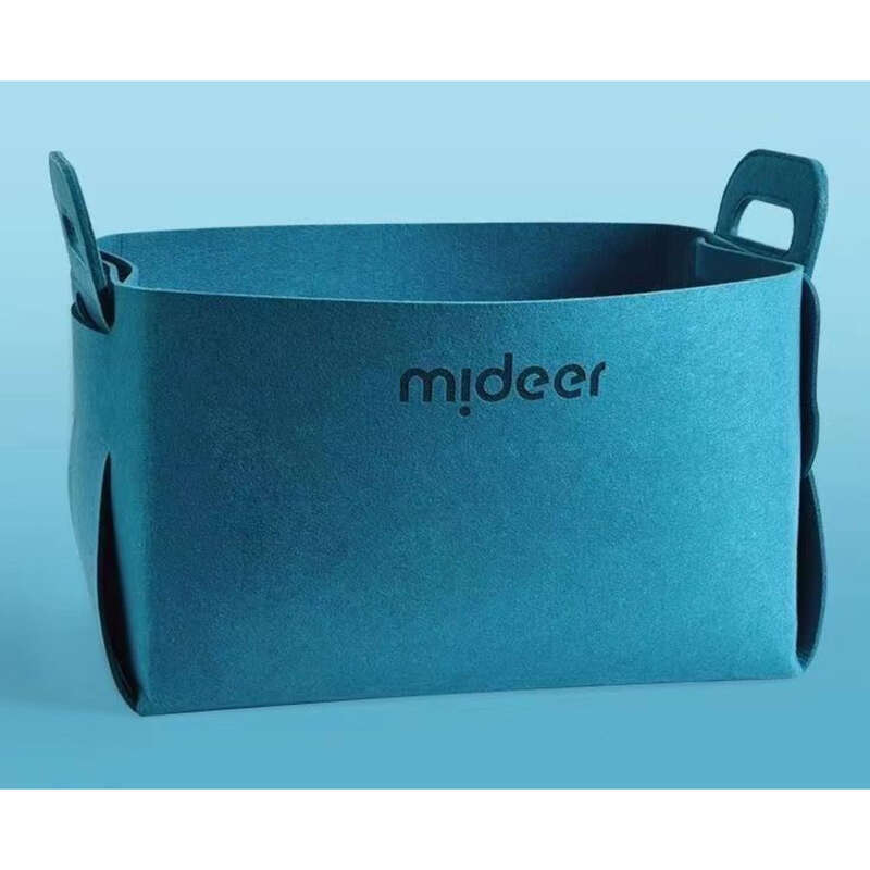 con grande capacità di stoccaggio in feltro di lana e vari giocattoli per bambini borsa pieghevole per uso domestico_voghion.com
