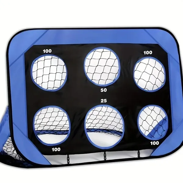 4-in-1 Pop-Up-Fußballtor mit Tragetasche für Kindertraining_voghion.com
