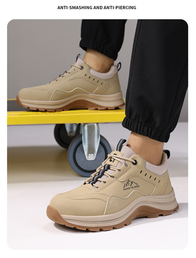 Zapatos de seguridad GUYISA para hombre, resistentes al desgaste, para obras de construcción, 5039, talla 38-45_voghion.com