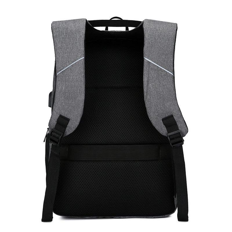Herren Business Laptop Tasche Multifunktionaler USB Ladeanschluss Große Kapazität Lässiger Rucksack_voghion.com