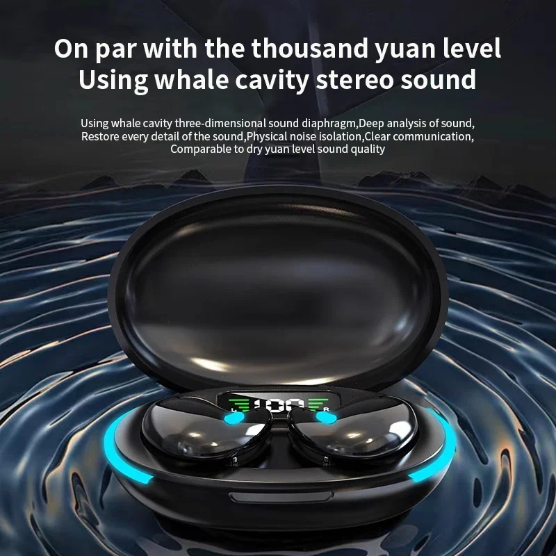 Wireless Sleep Earbuds Bluetooth Headphones Noise Reduction_voghion.com