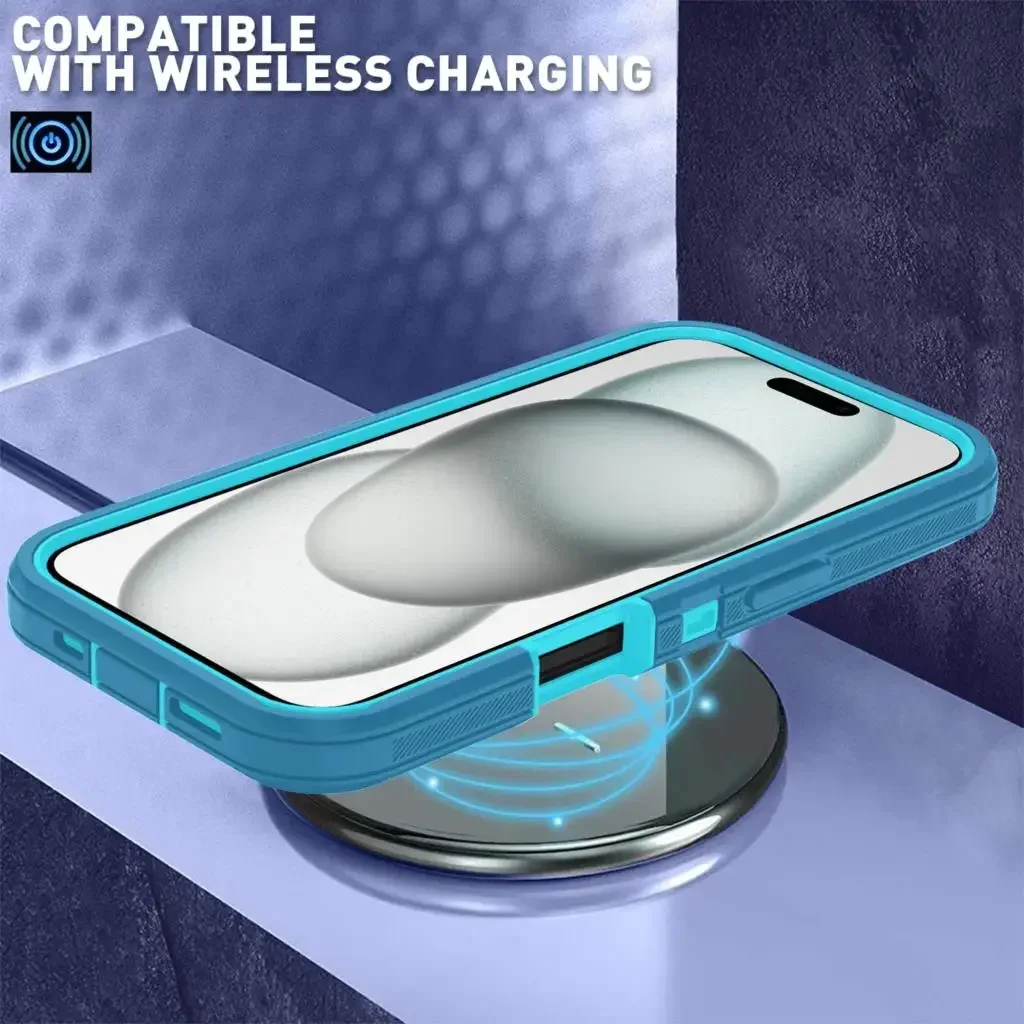 Stoßfeste Handyhülle Für Iphone, Robuste Schutzhülle Mit Backcover_voghion.com