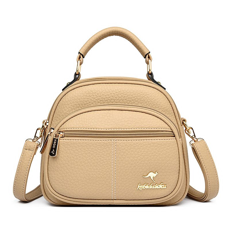 Women's Multi-functional Small Backpack 2024 New Casual All-match Four-layer Large Capacity Portable Shoulder Crossbody_voghion.com