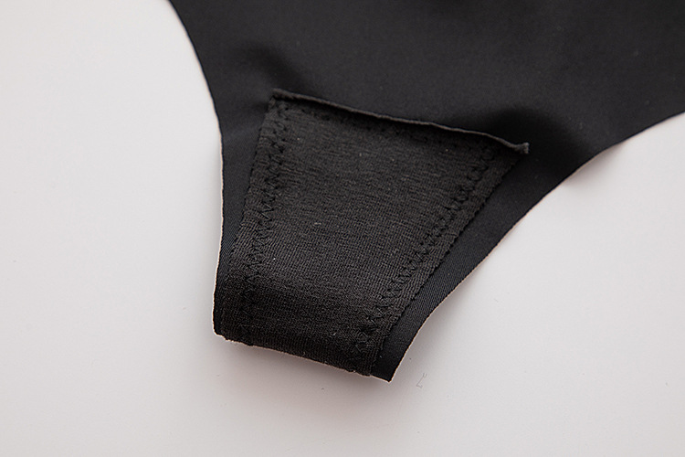 Underwear High waist stretch sexy sports underwear women's thong fitness t pants_voghion.com