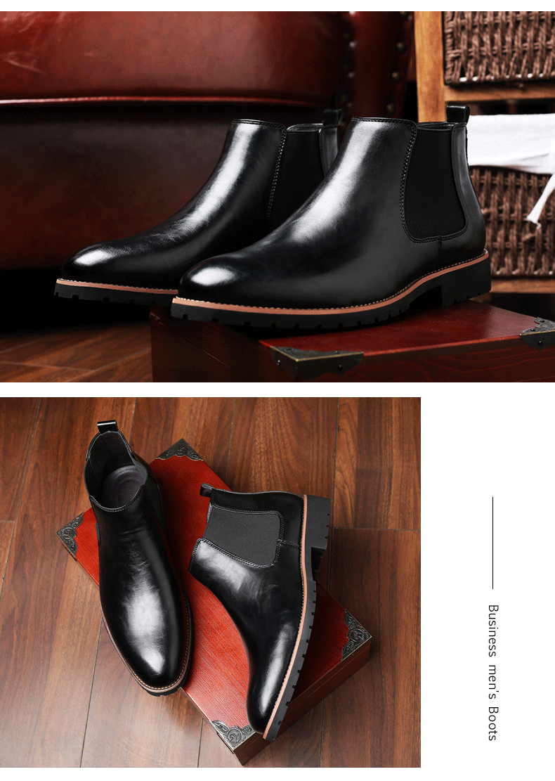 Neue Casual Vielseitige Kurze männer Große Schuhe Stiefel_voghion.com