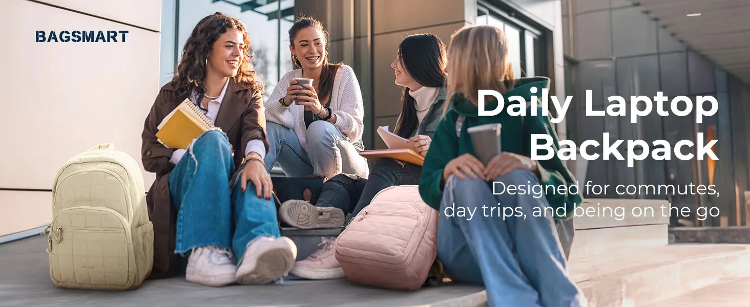 Modieuze laptop rugzak voor dames met grote capaciteit voor reizen_voghion.com