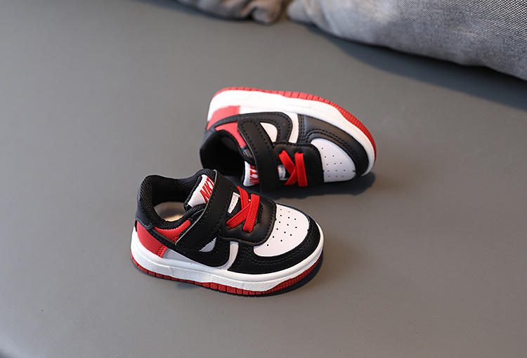 XUANMU Children's Sports Shoes Boys And Girls Casual Board Shoes Comfortable Low-top Breathable Soft Sole Style Versatile Z0155_voghion.com