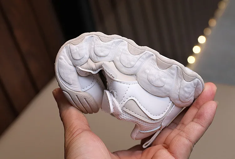 Children Sneakers Light Weight Infant Boys Girls Casual Happysteps Soft Bottom School Student Kids Sport Basketball_desvips.com