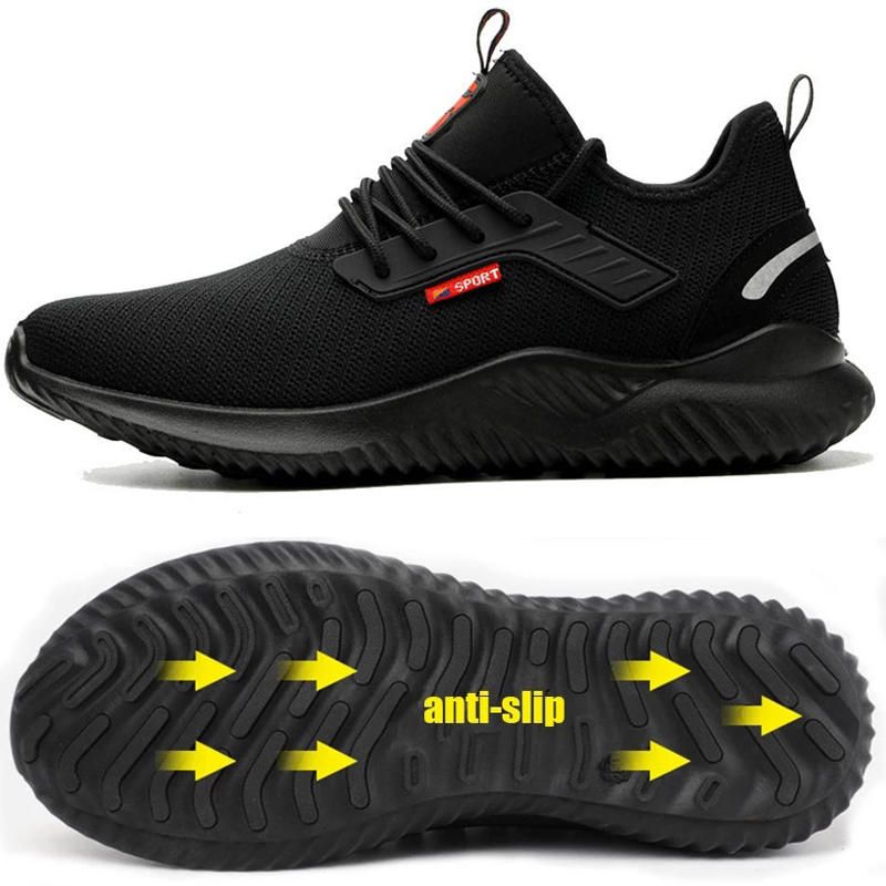 Pantofi de siguranță Trabo Fashion pentru bărbați, ușori și confortabili, pantofi de protecție indestructibili antiglonț_voghion.com