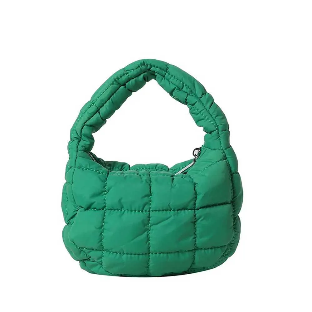 Quilted Shoulder Bag For Women Puffy Dumpling Handbag Fashion_voghion.com