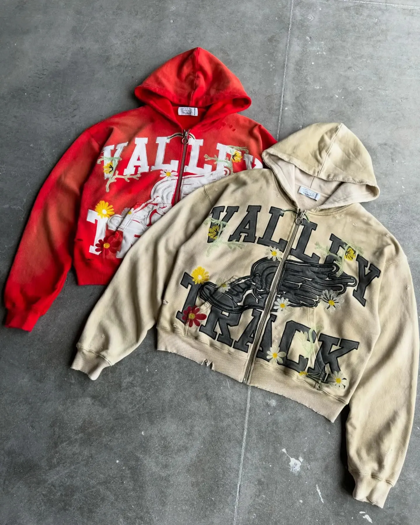 Bone Garden Streetwear Letter Hip Hop Grafisk Skummende Zip Up Hættetrøjer Til Mænd Gothic Løs Y2k Hættetrøje Sweatshirt Damer_voghion.com