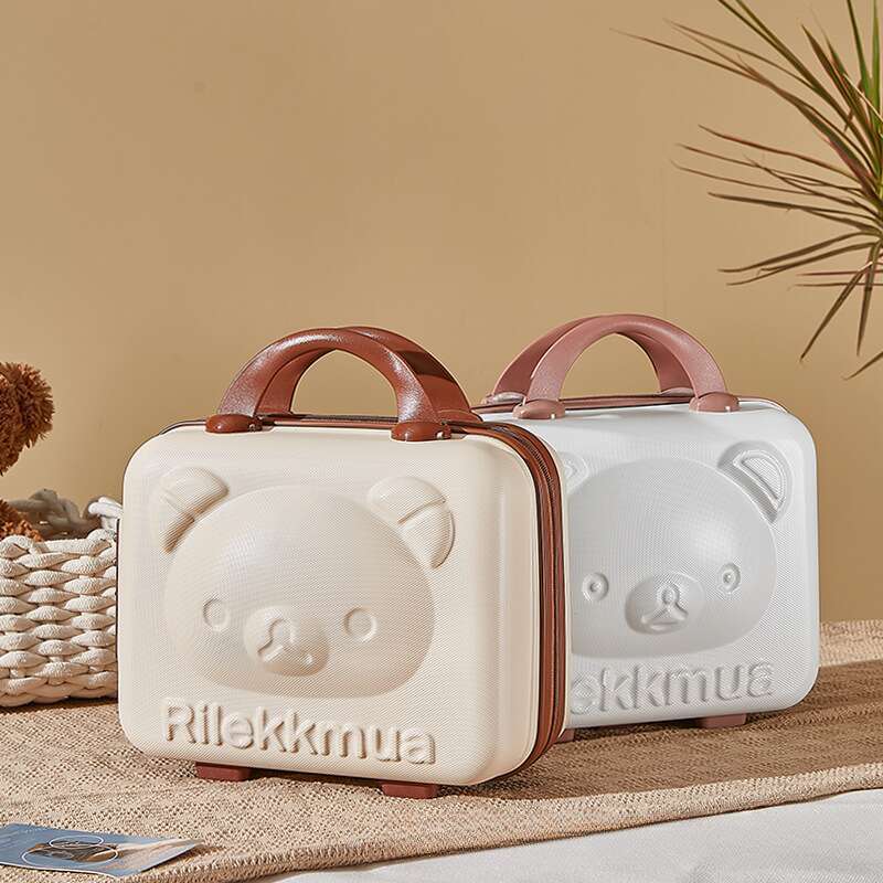 14-inch Makeup Teddy Bear, Mini Password Box, Suitcase Cartoon Gifts_voghion.com
