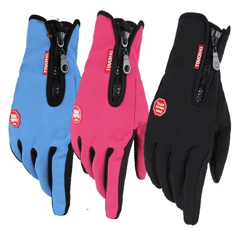 Five Fingers Gloves Winter for Men Women Warm Tactical Toucreen Waterproof Hiking Skiing Fishing Cycg Snowboard Non slip_voghion.com