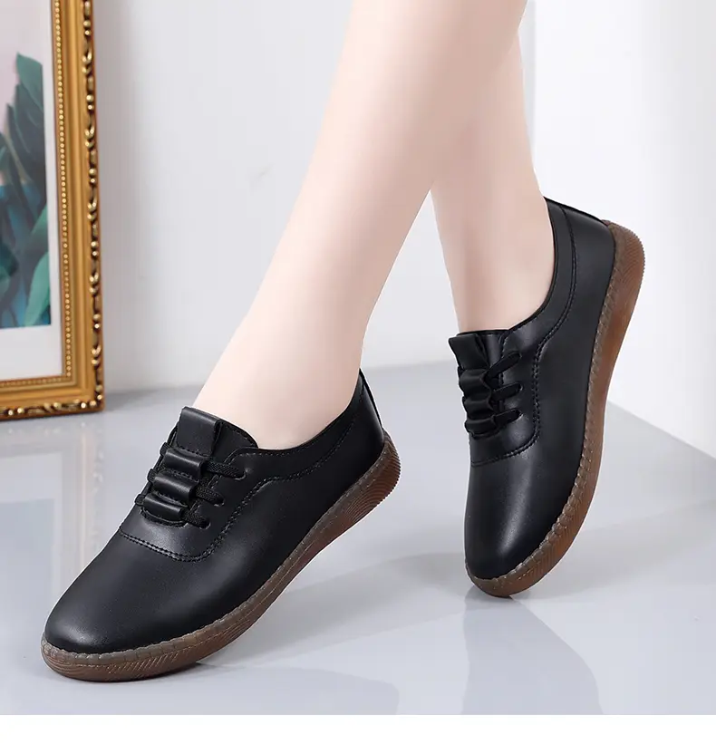 Comfortable Soft Soled Non Slip Flat Loafers For Women Casual_voghion.com