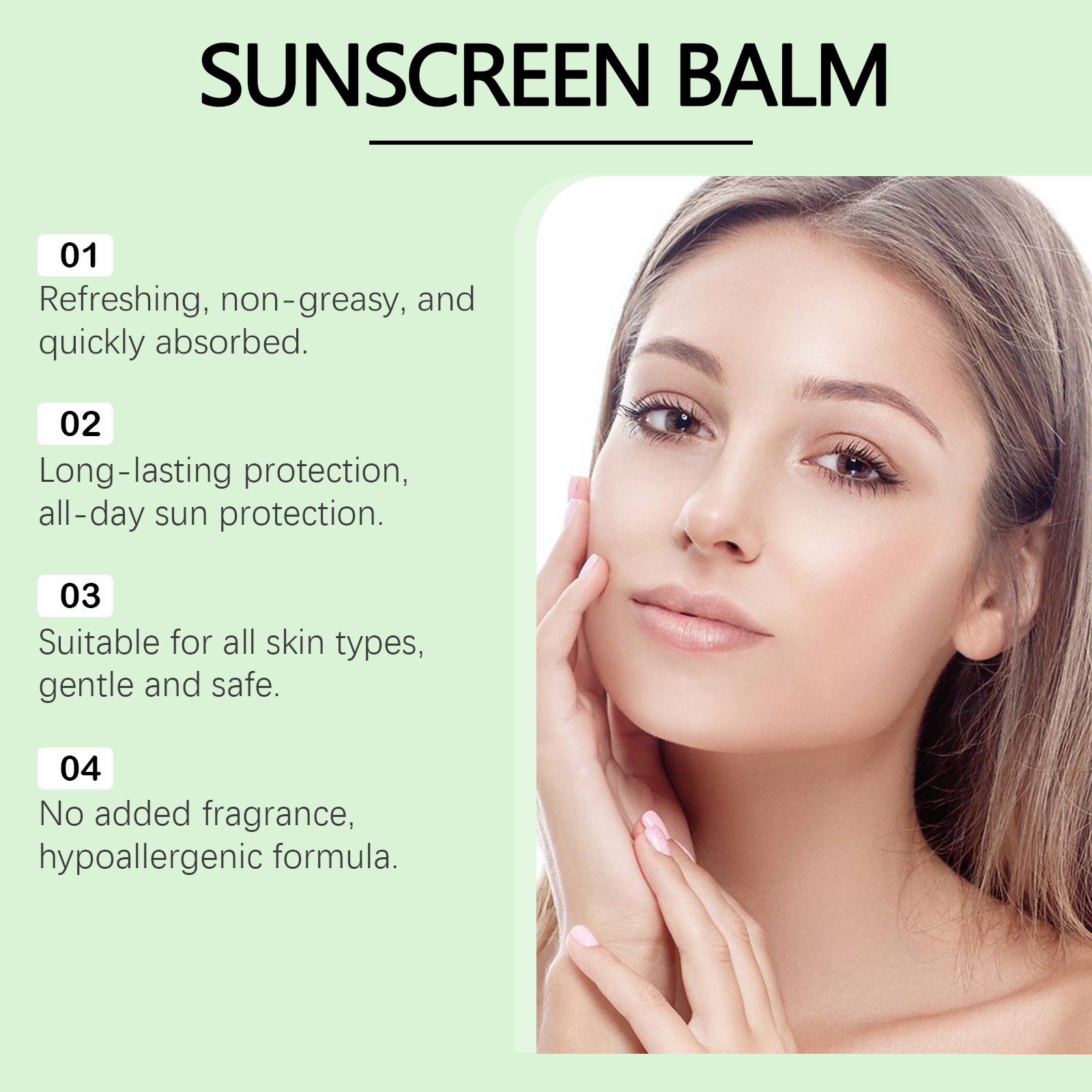 Eelhoe Centella Protective Cream Summer Uv Isolation Refreshing Non-Sticky Moisturizing Protective Cream_voghion.com
