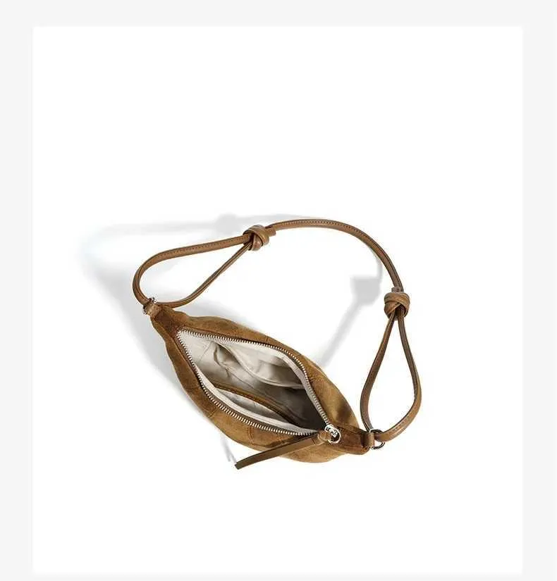 New 2024 Frosted Cowhide Autumn and Winter Dumpg Fashionable And Exquisite Single Shoulder Crossbody Bag For_voghion.com