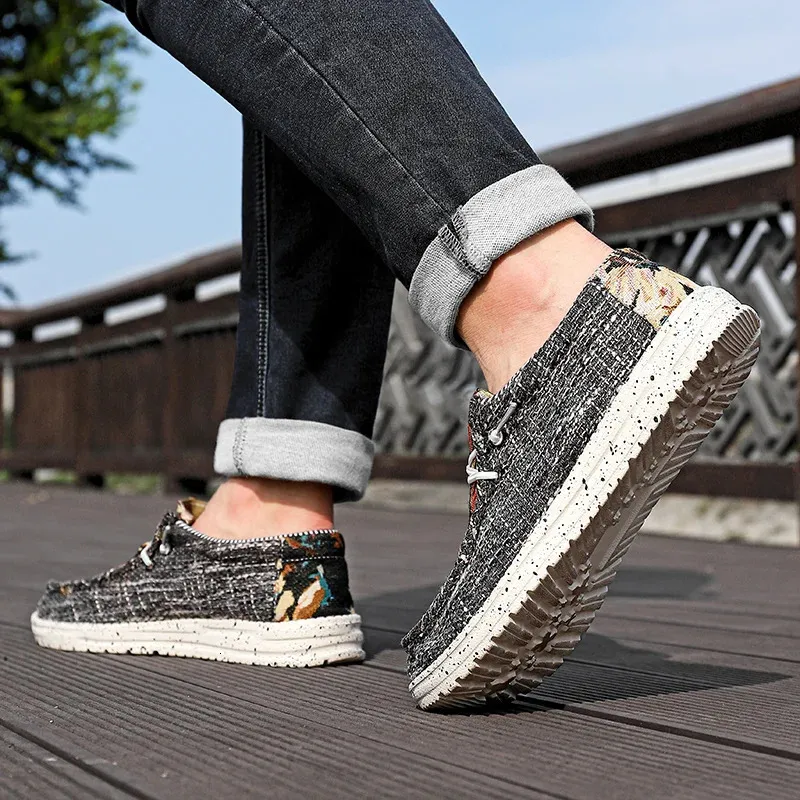 Canvas Sneakers Casual Fashion Denim Atmungsaktive Herren Walking Flats Outdoor Plus Size 49 Herrenschuhe Loafers 240626_voghion.com