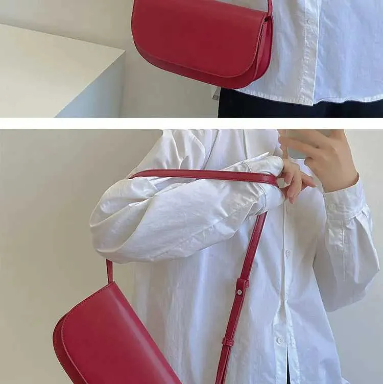 pour les femmes tendance 2024 nouveau sac à bandoulière simple rouge vin sacs à bandoulière polyvalents sacs à main de mariée de créateur C241104_voghion.com