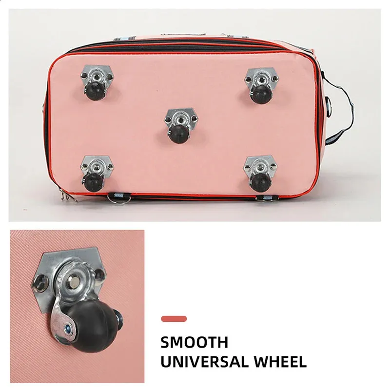 Faltbare Lage Taschen mit Großen Wasserdicht Erweiterbar Lages Pack Handtasche Unisex Universal Reisetasche auf Rädern XM133_voghion.com