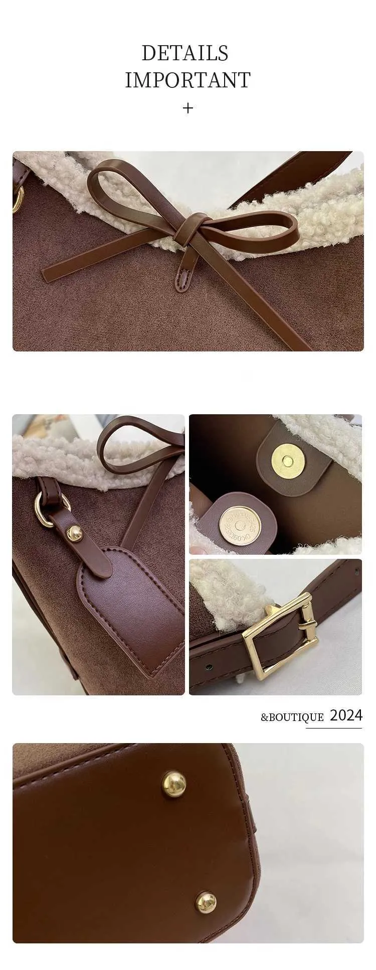 Borsa a secchiello e borsa a spalla in scamosciato per donna_voghion.com