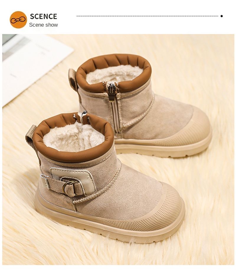 Veet Schneestiefel, Baumwolle, Wärme, Ein-Fuß-Schuhe für Herren und Damen für Kinder_voghion.com