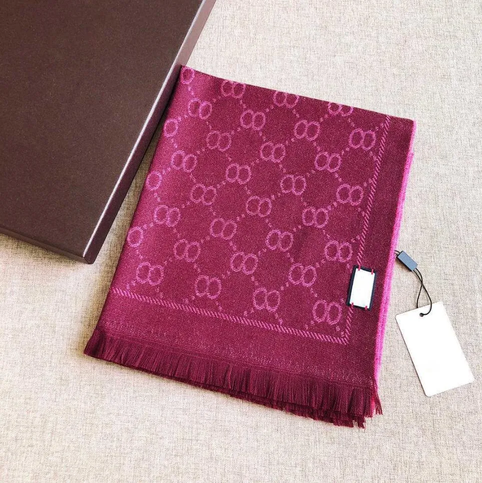 Designer Scarf For Women And Men Double Sided Cashmere Jacquard_voghion.com