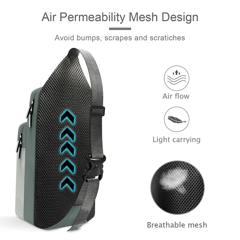 Per Nintendo Switch Borsa a tracolla portatile con maniglia Borsa da viaggio Borsa da petto impermeabile di grande capacità Accessori per giochi_voghion.com