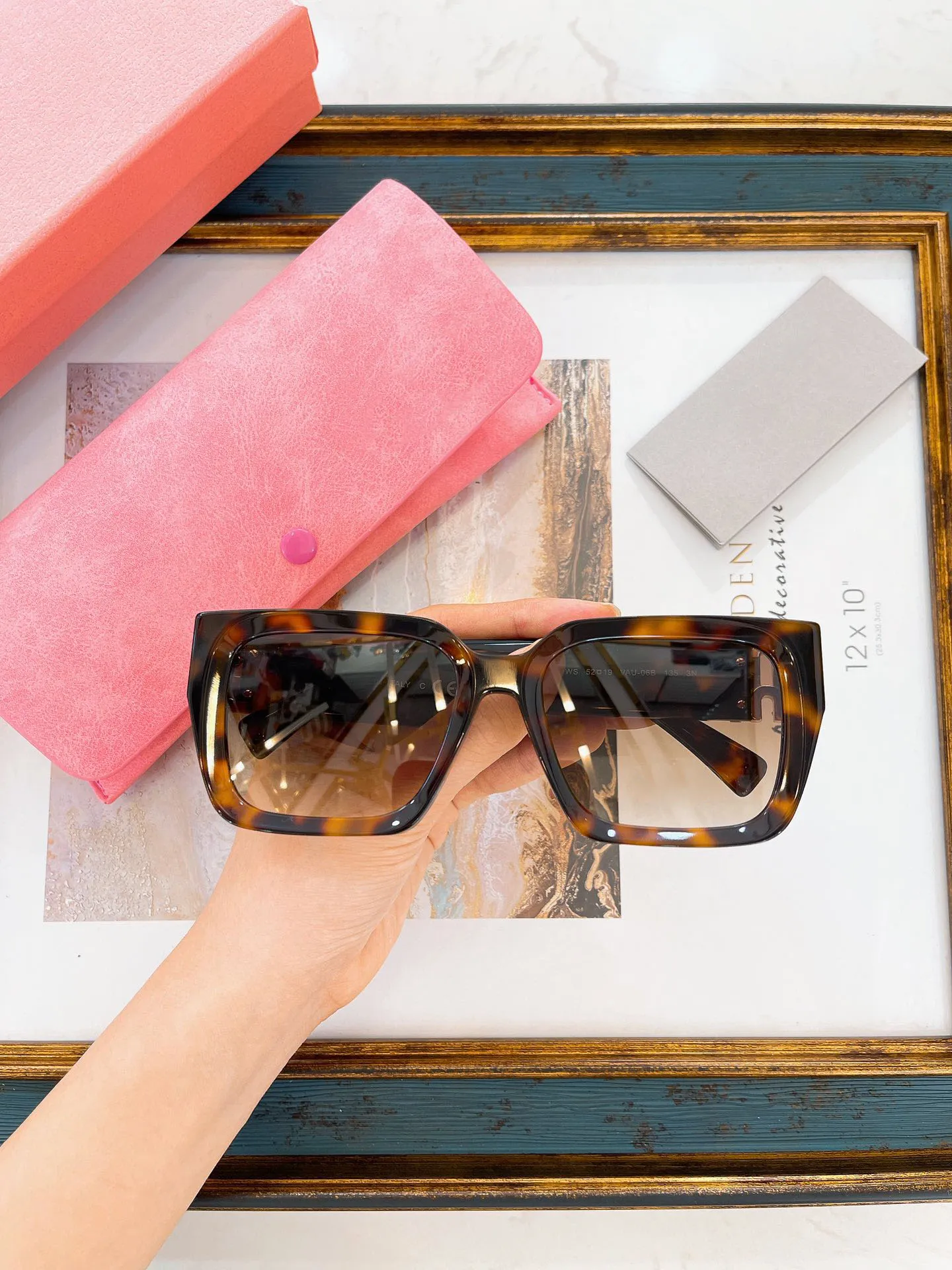 sunglasses for women oversize rectangular type set unique design driver glasses mens sunglasse UVA / UVB protection 07YS_voghion.com