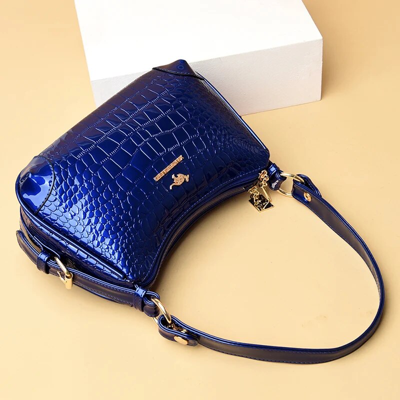 Designer Pu Leather Crossbody Bags For Women 2024 Shoulder Messenger Bag Lady Travel Handbags And Purse_voghion.com