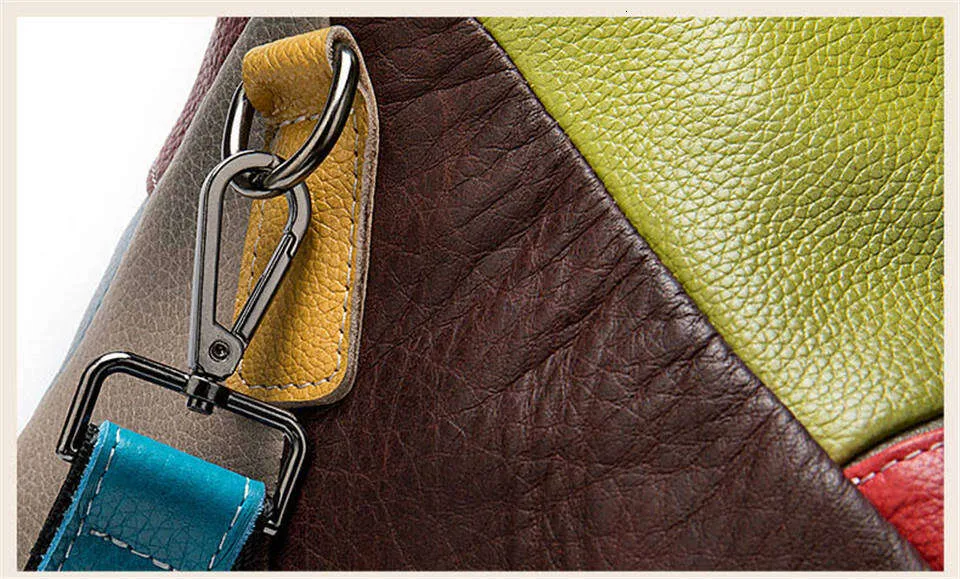Oversized Tote Bag Genuine Leather Shoulder Bag Vintage Handbag_voghion.com