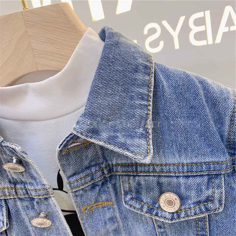 Mutter & Kinder Kindermode Jeansanzug Herbst Mädchen Jeansjacke + Rock Zweiteiliger Anzug 3-8 Jahre alt Kinderkleidung Lieferung_voghion.com