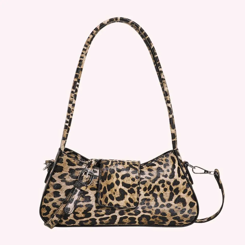 Frauen Mode Sexy Leopard Design Satchel Tote Handtasche Unterarm Frau Party Kupplung Geldbörse Schulter Abendessen Tasche_voghion.com