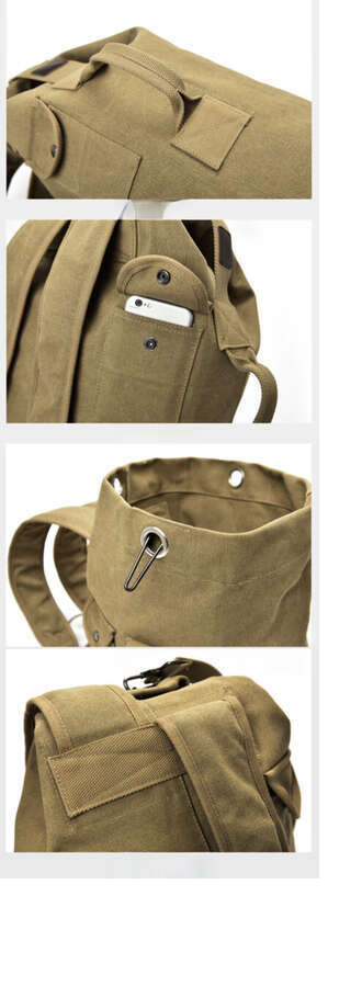 Fashion Knows No Limits, Capacity Knows No Boundaries! This Men's Canvas Bag Is Super Eye-catching For Outdoor Travel_voghion.com