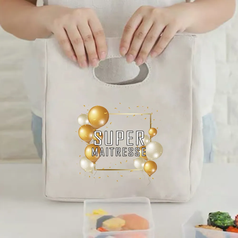 2023 Canvas Lunch Dinner Bags Print Handbag Picnic Travel Breakfast Box Lunchbox School Child Thermal Bag Tote Food Door_voghion.com