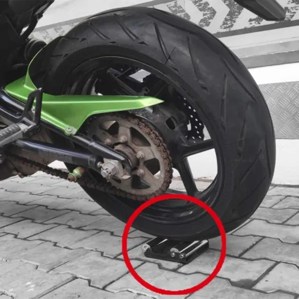 Wheel Cleaning Bracket For Motorcycle Wheels With Brush Set_voghion.com