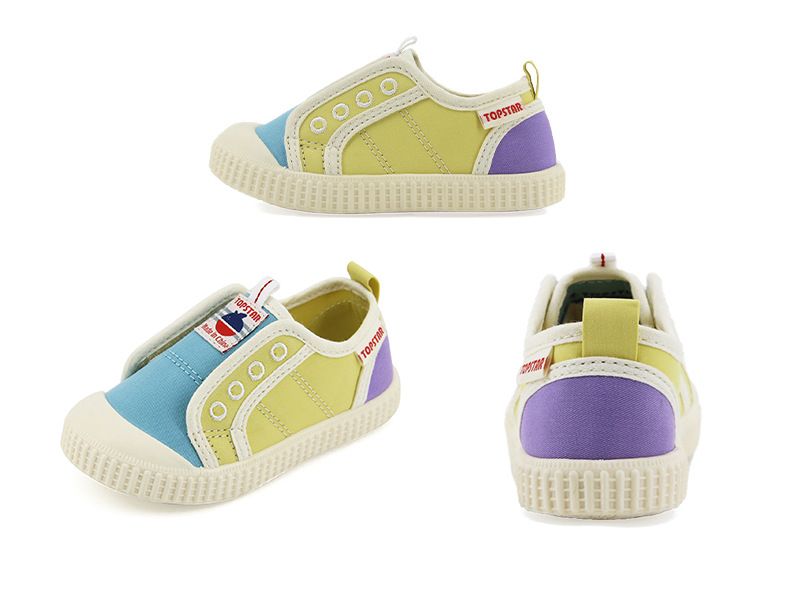 Farblich passende Kinder Canvas Mädchen Cookie Jungen Kindergarten Indoor Babyschuhe_voghion.com