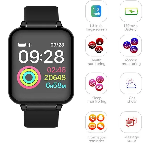 Smart Fit Total Wellness And Sports Activity Watch_voghion.com
