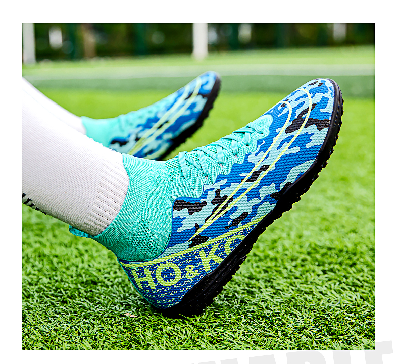 Scarpe da calcio per esterni da uomo nuove Scarpe da allenamento Scarpe da ginnastica ultraleggere con tacchetti da calcio Drop Shipping Light_voghion.com