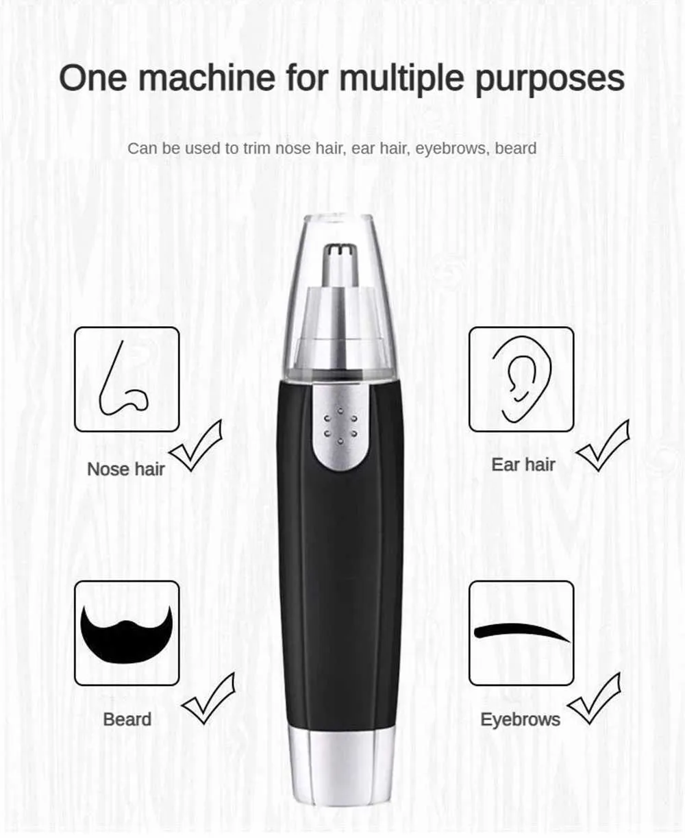 Mini-Ohrhaarschneider - Wasserdicht|Sicher waschbar|XJ241024 EU_voghion.com