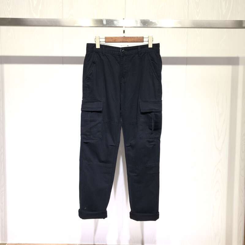 Pantalon de travail militaire décontracté et fonctionnel pour homme, avec emblème de boussole brodé 2025, à poches multiples, ample_voghion.com