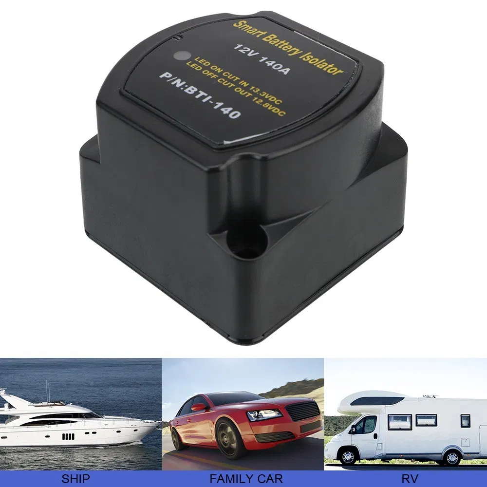 Relais isolateur de batterie entièrement automatique 12 V 140 A pour charge de voiture/camping-car_voghion.com