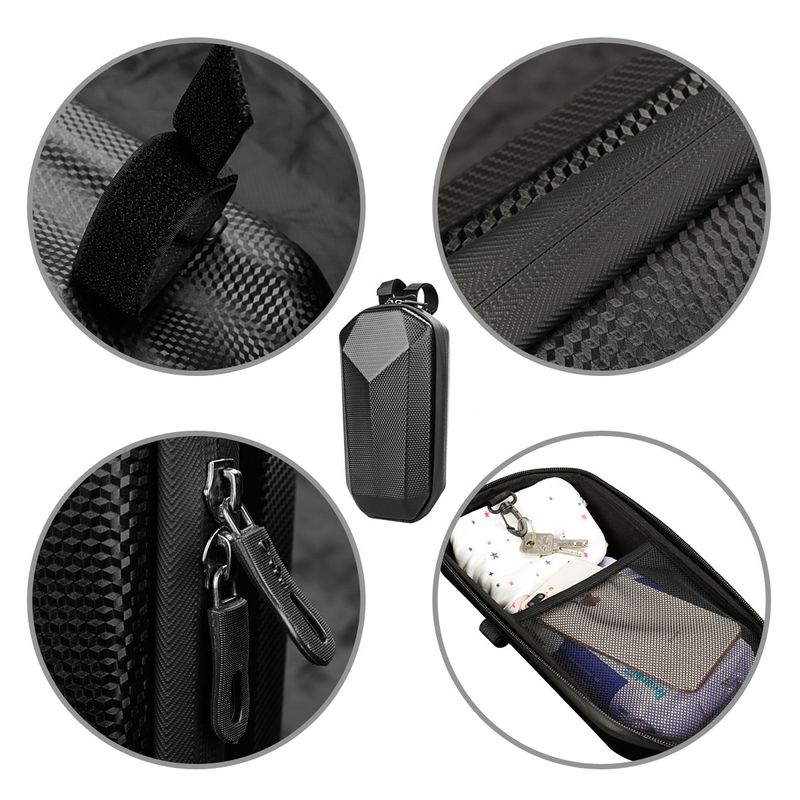 Electric Scooter Head Hanging Hard Shell EVA Extra-large Waterproof Folding Bicycle Balance Handlebar First Bag_voghion.com