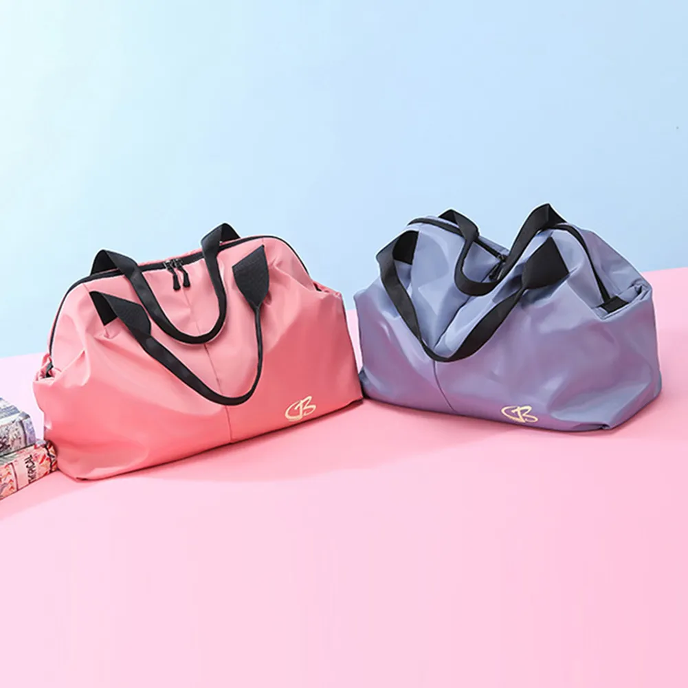 Fashio Gym Fiess Traiig Schultertasche mit großer Kapazität Shoppig Yoga Reisetaschen Tragbare Umhängetaschen_voghion.com