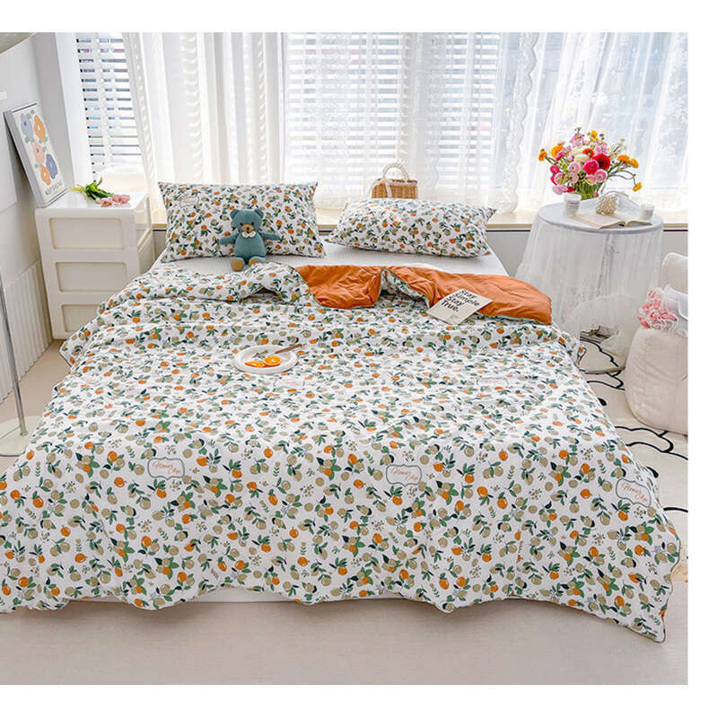 Couette d'été en fibre de soja double fil pour mère et bébé, de qualité A, toute neuve, lavable en machine, 2025_voghion.com