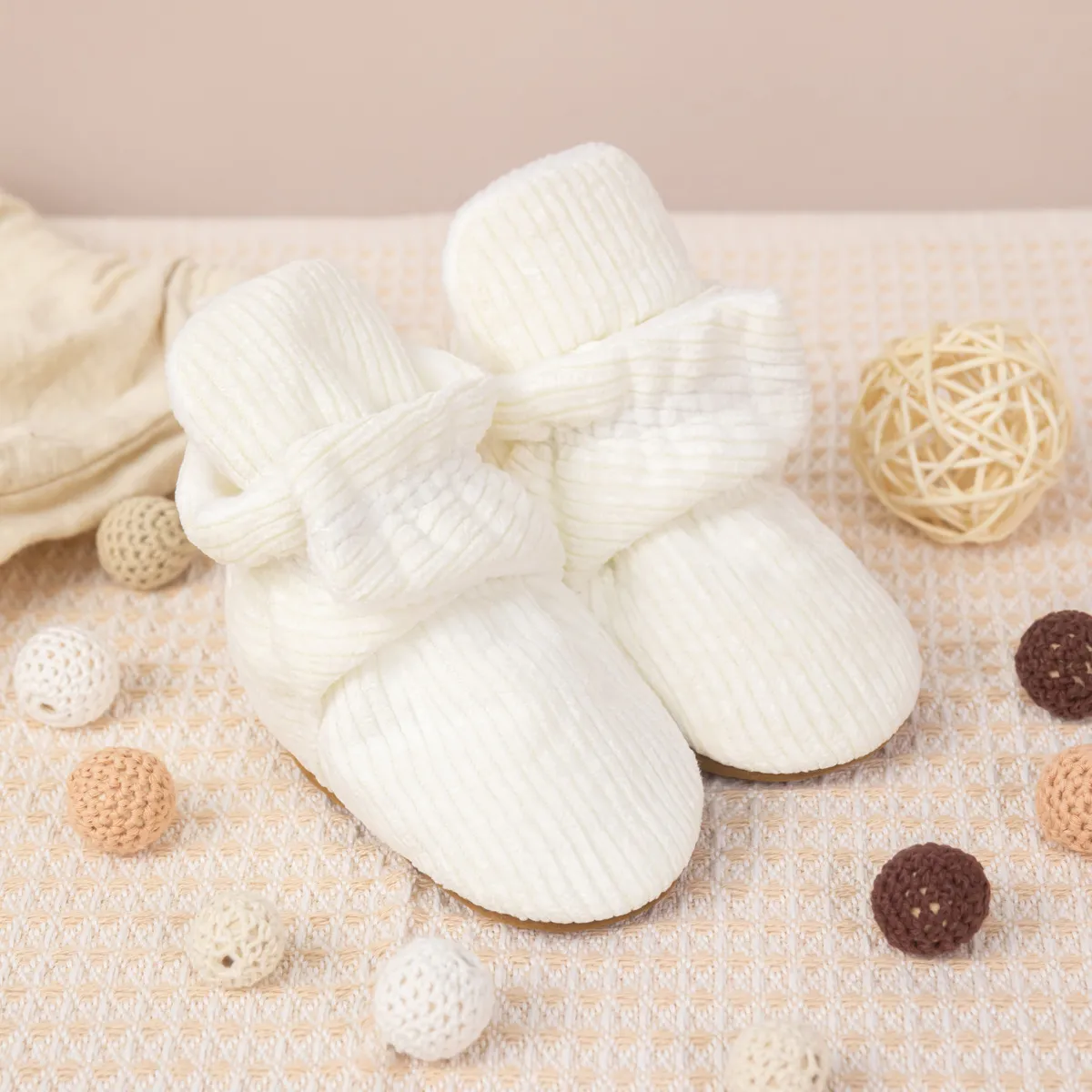 Bottines bébé chaudes antidérapantes pour premiers pas_voghion.com