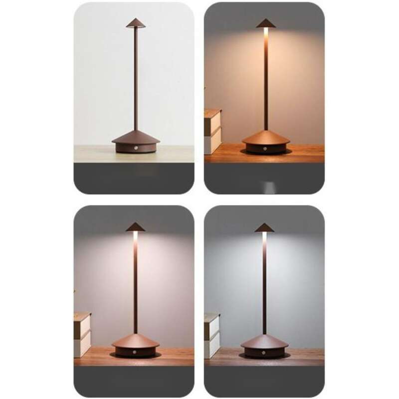 LED Heminredning Modern Enkel Aluminium Kreativ Svamp Personlig Natt Restaurang Skrivbordslampa Sänghuvud Atmosfärsljus_voghion.com